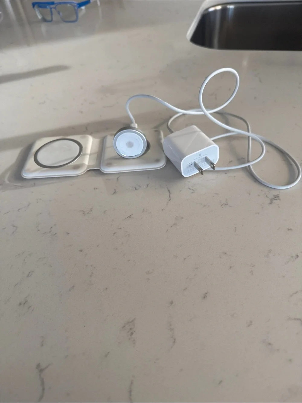 Apple OEM Magsafe Wireless Phone/Watch MagSafe Travel Chargers